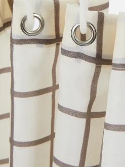 Outlet Gemusterter Duschvorhang Accessoires Fürs Badezimmer|Badematten