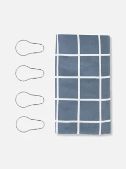 Online Gemusterter Duschvorhang Badematten