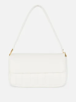 Online Gepolsterte Schultertasche Aus Kunstleder Damen Taschen Und Portemonnaies