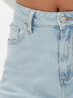 Hot Gerade Geschnittene Denim-Jeans Damen Denim|Jeans