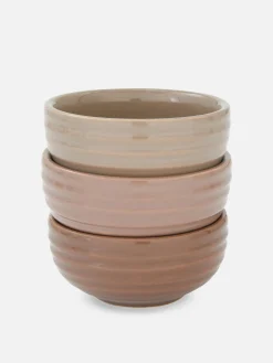 Hot Geriffelte Snackschüsseln, 3er-Pack Teller, Schüsseln Und Platten|Geschirr