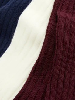 Clearance Gerippte Basic-Strumpfhosen, 3er-Pack Kinder Socken Und Strumpfhosen