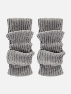 Gerippte Beinstulpen Damen Socken