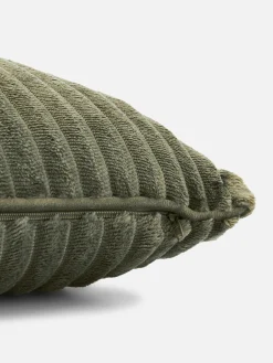 Gerippte Dekokissen, 2er-Pack Kissen Und Bezüge
