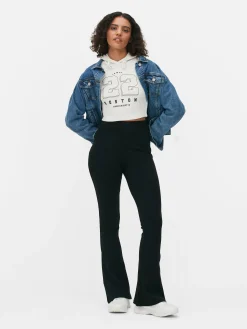 Gerippte Leggings Damen Hosen Und Leggings