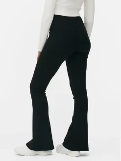 Gerippte Leggings Damen Hosen Und Leggings