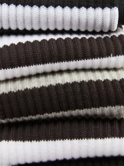 New Gerippte Söckchen, 5er-Pack Kinder Socken