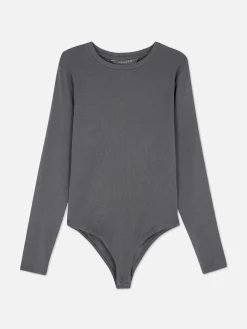 Outlet Gerippter Body Mit Weicher Haptik Damen Tops Und T-Shirts