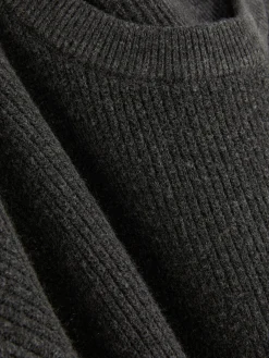 Hot Gerippter Pullover Mit Rundhalsausschnitt Herren Pullover Und Cardigans