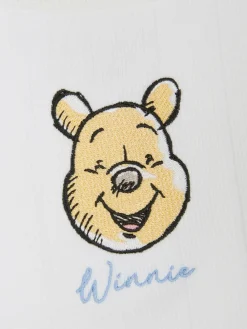 Hot Geripptes „Disney Winnie Puuh“ Schlafanzug-Trägertop Damen Schlafanzugoberteile