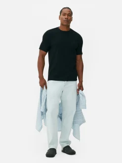 Best Geripptes T-Shirt Aus Ottoman Herren Tops Und T-Shirts