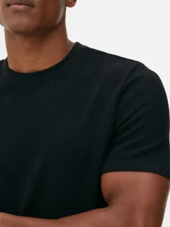 Best Geripptes T-Shirt Aus Ottoman Herren Tops Und T-Shirts