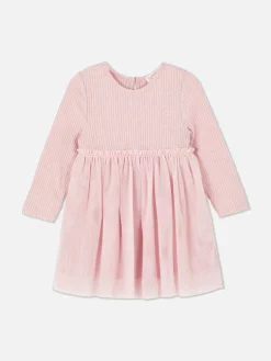 Sale Geripptes Tutu-Kleid Kleider Und Röcke