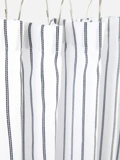 Discount Gestreifter Duschvorhang Badematten