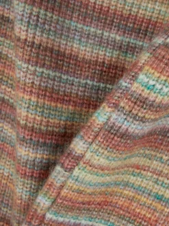 Online Gestreifter „Rita Ora“ Strick-Midirock Zum Kombinieren Damen Röcke