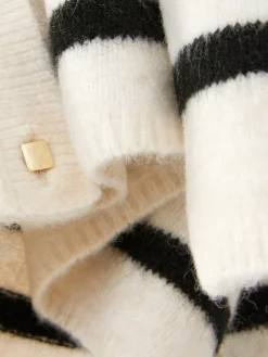 New Gestrickter Cardigan Mit Knopfleiste Damen Pullover Und Cardigans