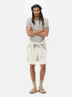 Clearance Gestricktes T-Shirt Mit Reverskragen Herren Tops Und T-Shirts