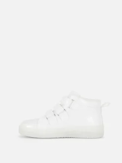 Sale Glitzernde, Leuchtende High-Top-Sneaker Kinder Sneakers