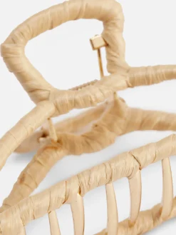 Outlet Große Bast-Haarspange Damen Haarschmuck