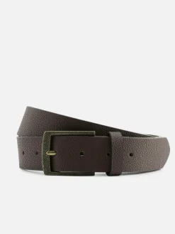 Online Gürtel Aus Genarbtem Kunstleder Herren Gürtel