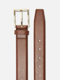 Gürtel Aus Glattem Kunstleder Herren Gürtel