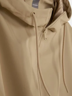 New Gummierter Regenmantel Mit Kapuze Damen Jacken Und Mäntel