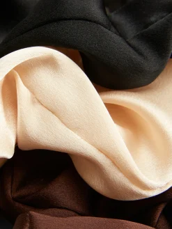 Discount Haargummis Aus Satin, 3er-Pack Damen Haarschmuck