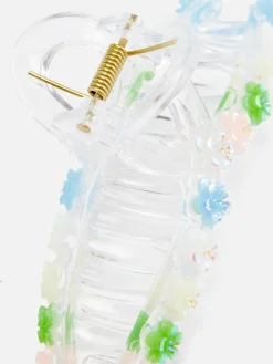 Online Haarklammer Mit Blumendetail In Twist-Optik Damen Haarschmuck