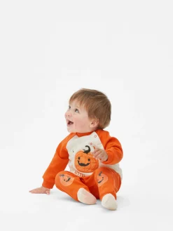 Sale „Halloween“ Sweatshirt Mit Kürbismotiv Und Jogginghose Kinder Halloween-Kostüme Für Kinder|Halloween Alle