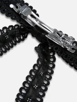 Sale Halloween-Haarspange Mit Spitzenschleife Damen Halloween-Accessoires|Halloween Alle