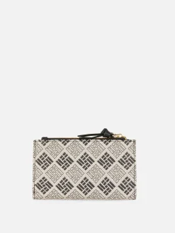 Handtasche Zum Aufklappen Mit Monogramm-Print Damen Taschen Und Portemonnaies