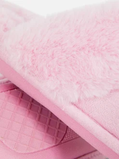 Best Hausschuhe In Wildleder-Optik Damen Hausschuhe|Hausschuhe