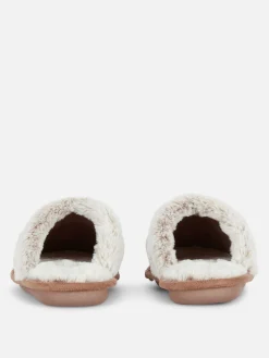 New Hausschuhe In Wildleder-Optik Damen Hausschuhe|Hausschuhe