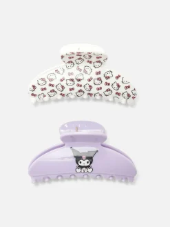 Hot „Hello Kitty And Friends“ Haarspangen, 2er-Pack Damen Haarschmuck