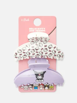 Hot „Hello Kitty And Friends“ Haarspangen, 2er-Pack Damen Haarschmuck