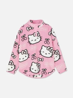 Best „Hello Kitty“ Fleece-Schlafanzugtop Zum 50. Jubiläum Damen Schlafanzugoberteile