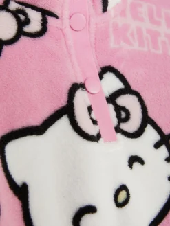 Best „Hello Kitty“ Fleece-Schlafanzugtop Zum 50. Jubiläum Damen Schlafanzugoberteile