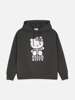 Outlet „Hello Kitty“ Hoodie Mit Charakter-Print Damen Hoodies Und Sweatshirts