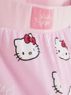 „Hello Kitty“ Schlafanzughose Mit Weitem Beinschnitt Damen Schlafanzughosen