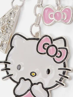 New „Hello Kitty“ Schlüsselanhänger Mit Strasssteinen Damen Schmuck