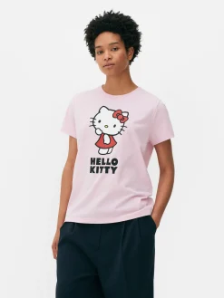 Discount „Hello Kitty“ T-Shirt Mit Grafik Damen Tops Und T-Shirts