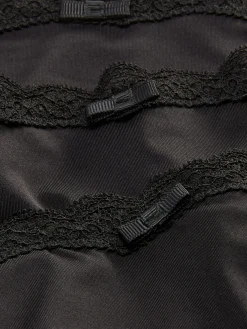 Discount Hüftslips Aus Mikrofaser Mit Spitzenbesatz, 3er-Pack Damen Slips