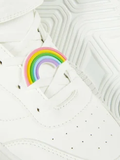 Clearance High-Top-Sneaker Mit Regenbogenanhänger Kinder Sneakers