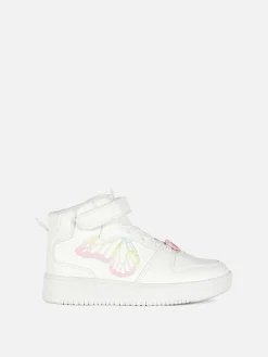 New High-Top-Sneaker Mit Schmetterling In Ombré-Optik Kinder Sneakers