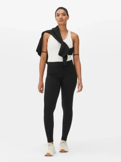 High-Waist-Leggings Damen Hosen Und Leggings
