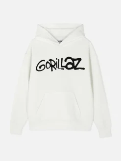 Clearance Hoodie Mit Tarnmuster Und „Gorillaz“ Grafik Herren Grafik-T-Shirts Und -Sweatshirts|Hoodies Und Sweatshirts