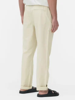 Sale Hose Aus Leinengemisch Herren Hosen