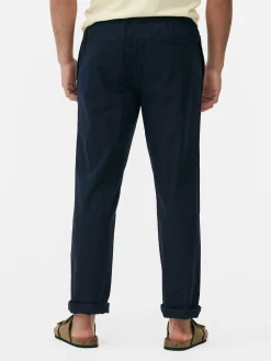 Hot Hose Aus Leinengemisch Herren Hosen