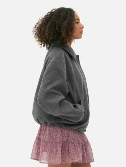 Discount Jacke Mit Ballonsaum Damen Jacken Und Mäntel