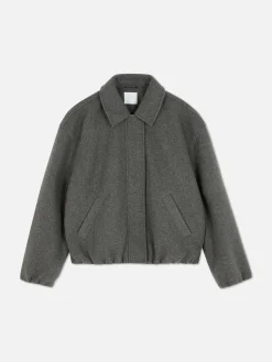 Discount Jacke Mit Ballonsaum Damen Jacken Und Mäntel